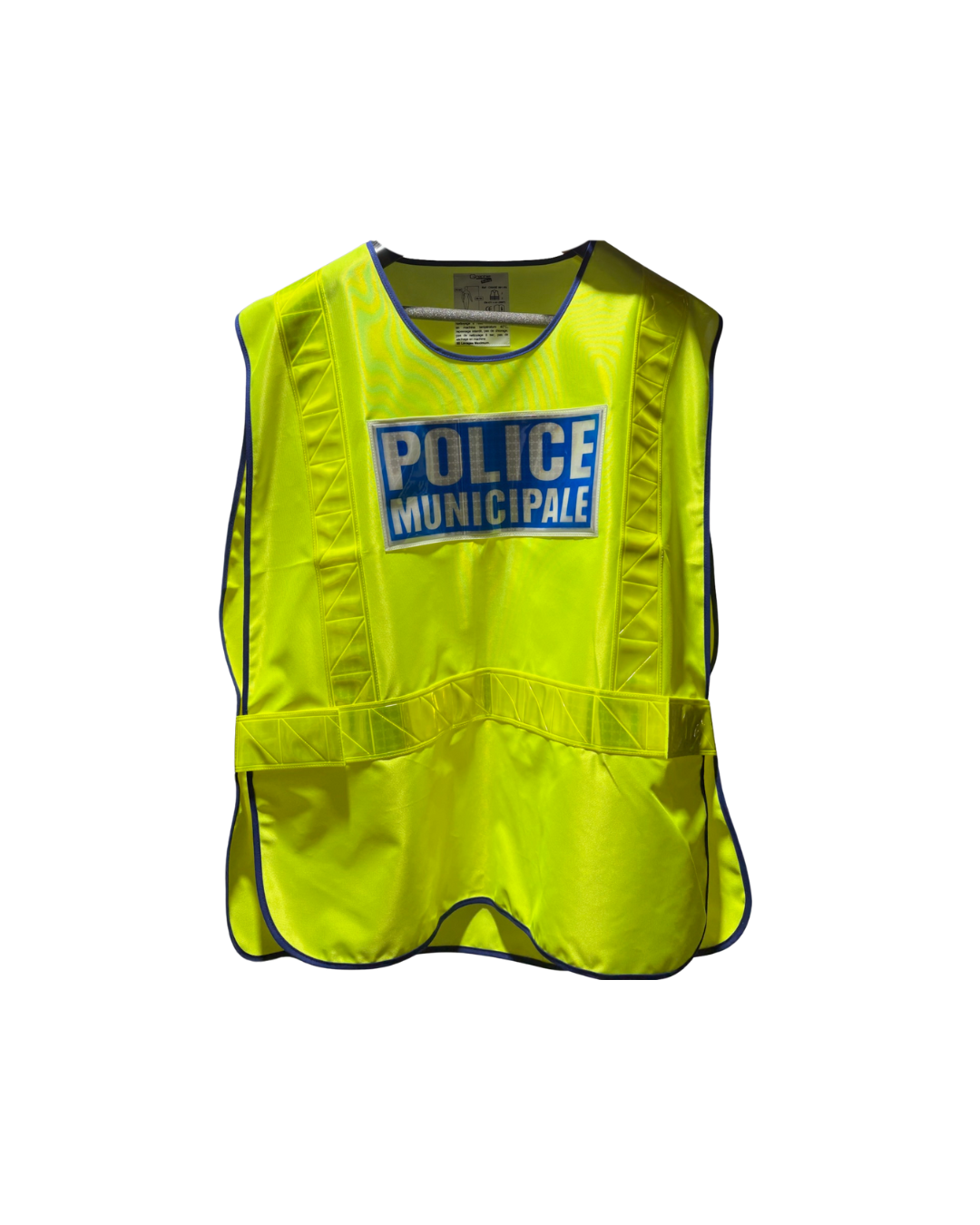 Chasuble Haute Visibilité – POLICE MUNICIPALE – Gilet Sécurité Fluorescent