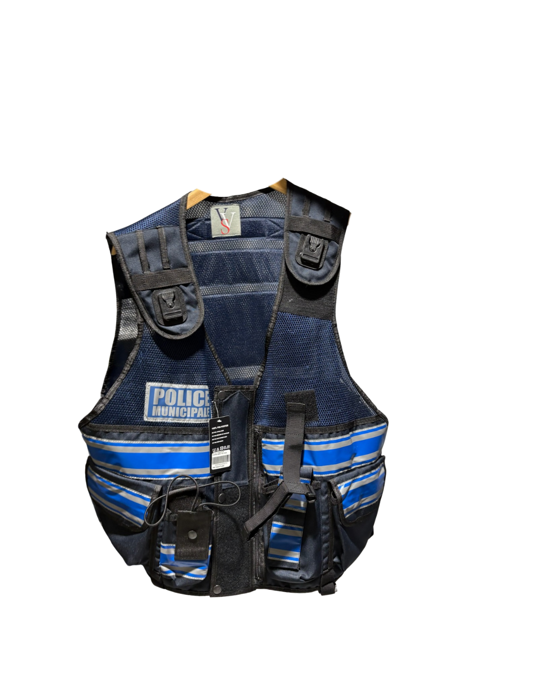 Gilet THOR POLICE MUNICIPALE – Gilet Tactique Multipoches Haute Visibilité