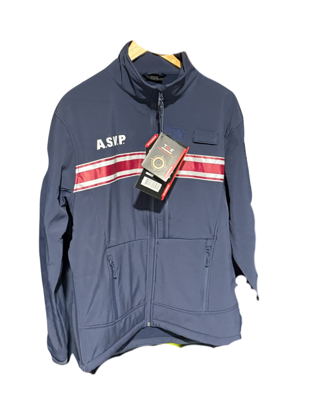 Veste Softshell A.S.V.P. – Protection, Confort et Élégance pour Agents de Surveillance