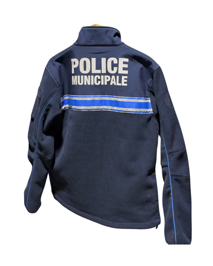 Veste Hybride POLICE MUNICIPALE – Polaire avec Renforts Softshell aux Épaules
